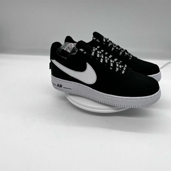 Nike Other - Nike Air Force 1 '07 LV8 NBA Men's Sneakers Black Size 10.5